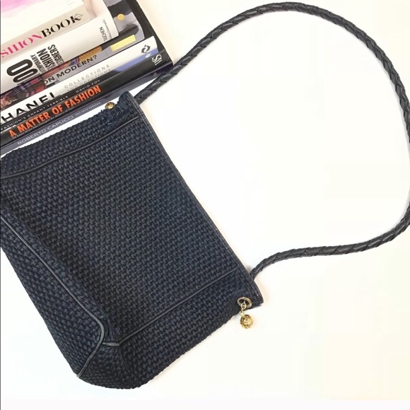 Bottega Veneta Bag Handbag Woven VTG Gold Purse - Picture 2 of 8